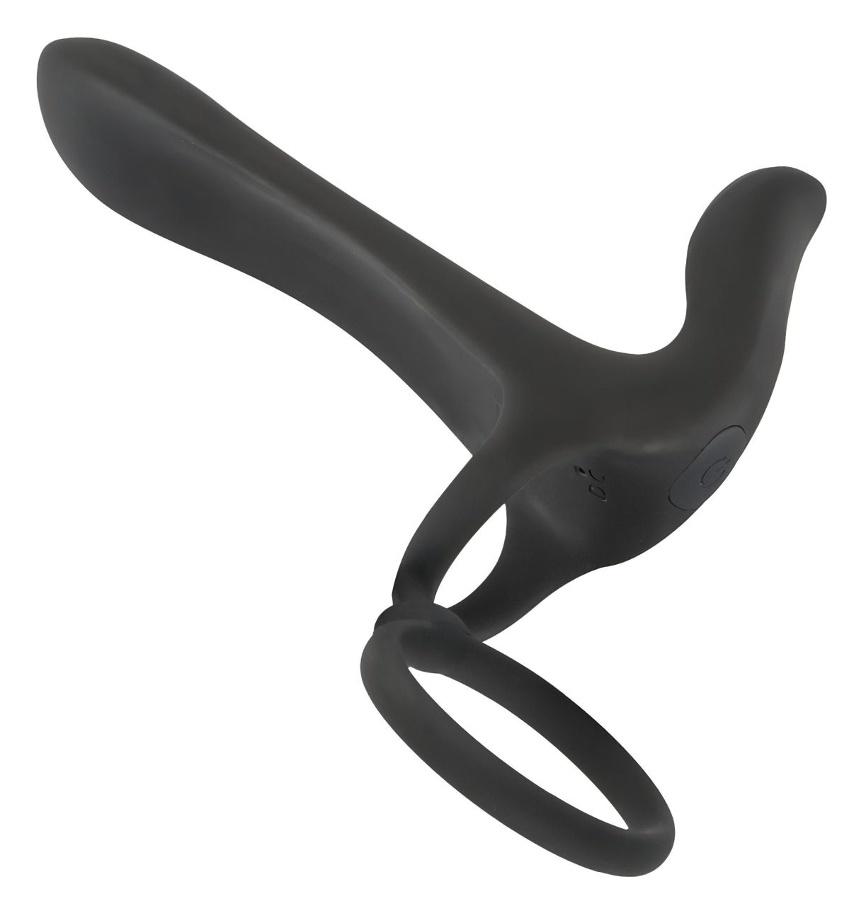Black Velvets - akkus, 2in1 vibrátor és péniszgyűrű (fekete) Black Velvets - akkus, 2in1 vibrátor és péniszgyűrű (fekete)