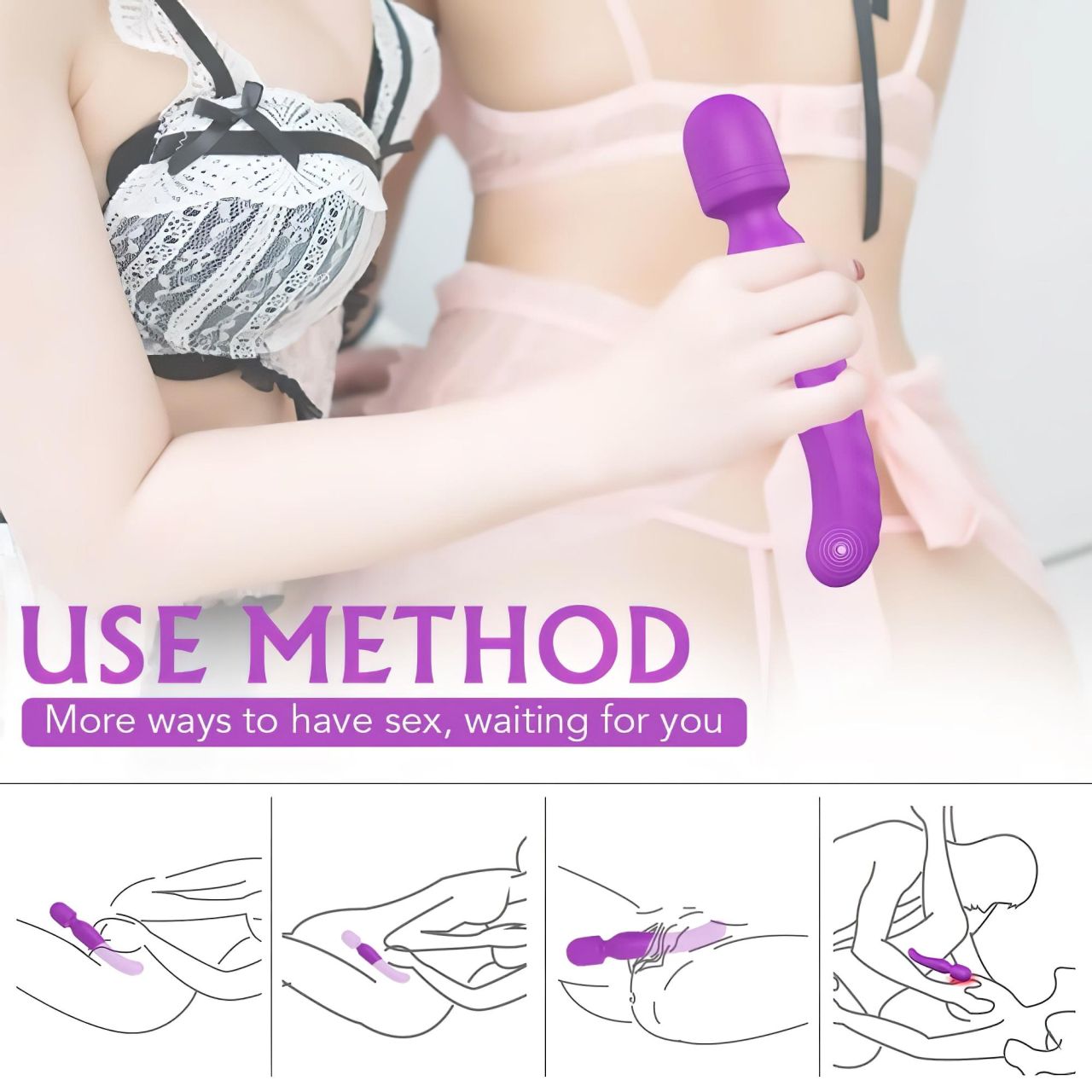 Sex HD Iris - 2 motoros melegítő masszírozó vibrátor (lila) Sex HD Iris - 2 motoros melegítő masszírozó vibrátor (lila)