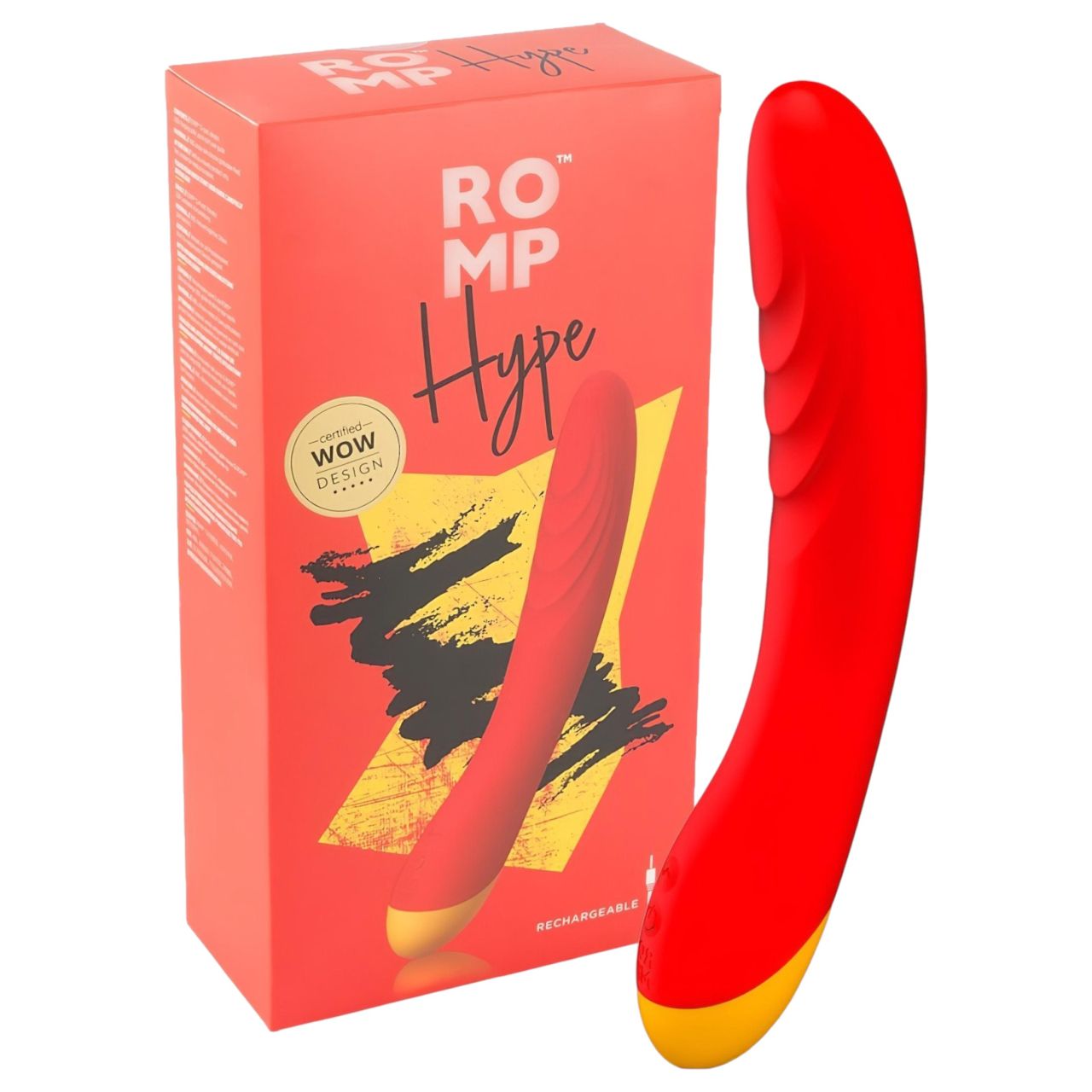 ROMP Hype - vízálló G-pont vibrátor (narancs)