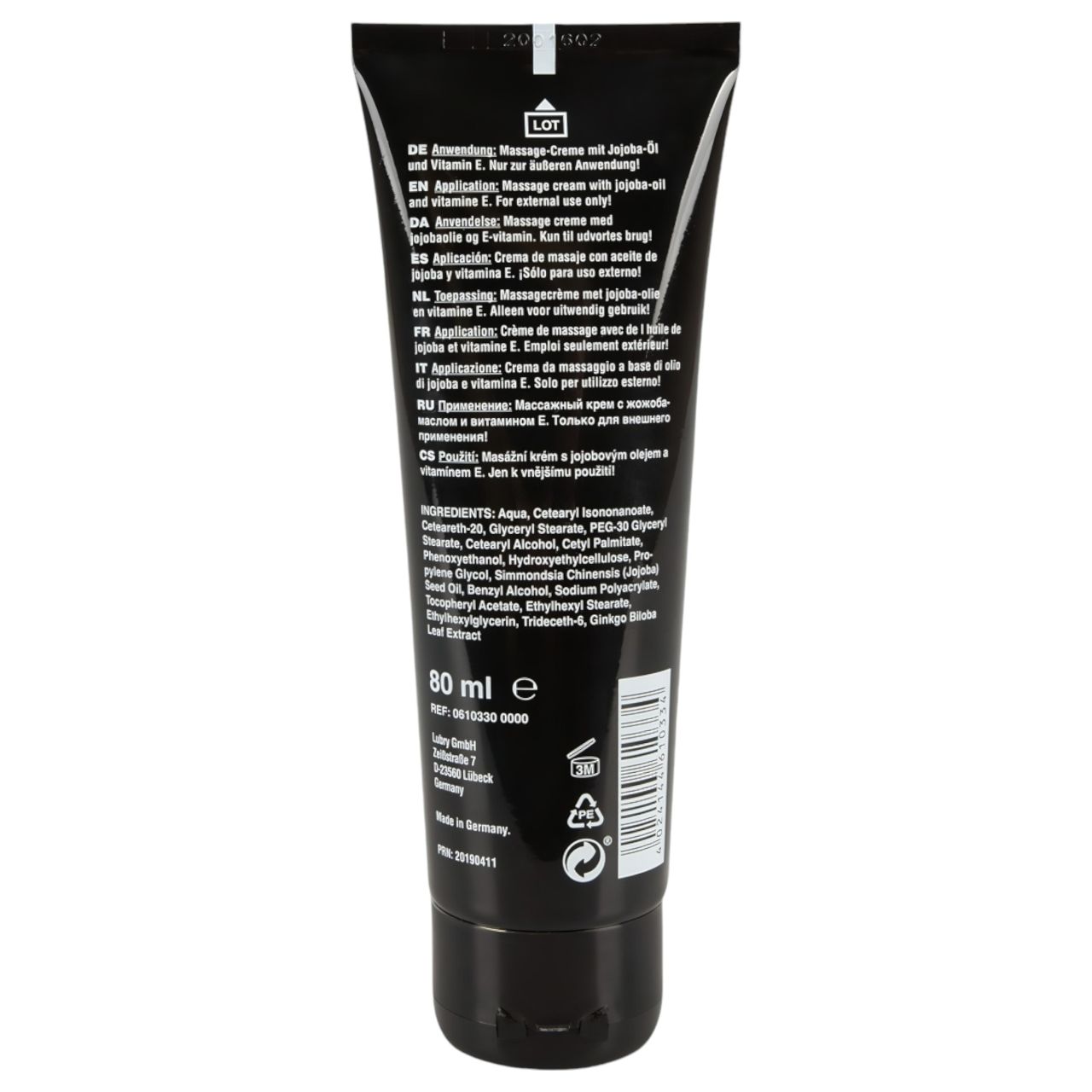 Pénisz XXL - intim krém férfiaknak (80 ml)