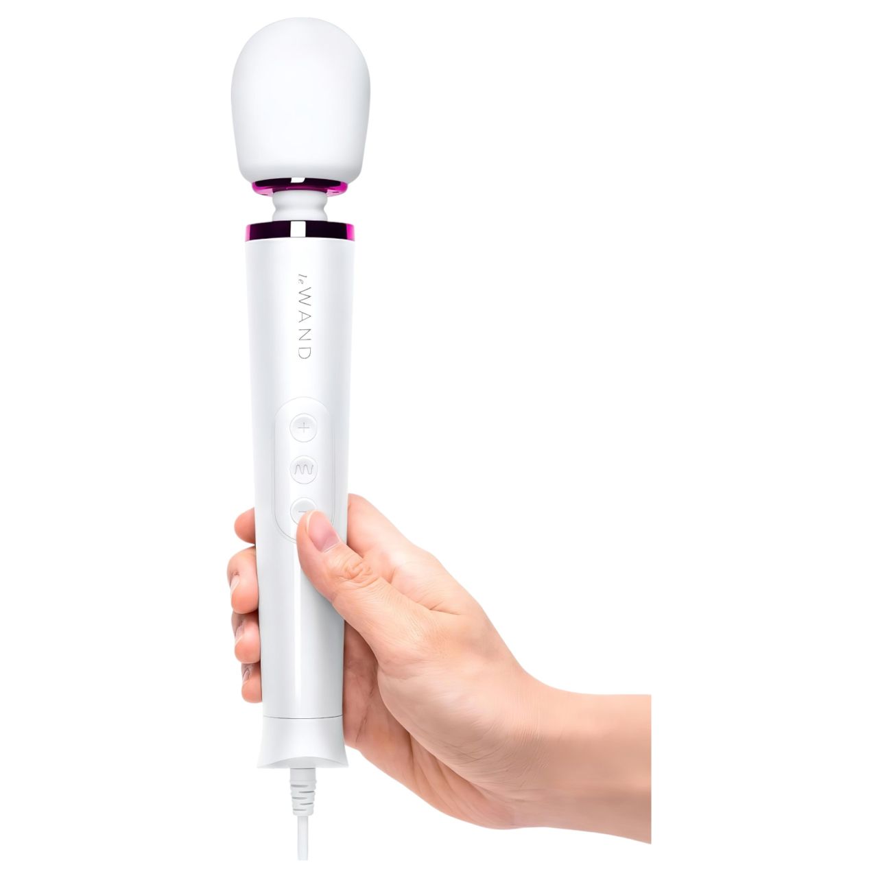 Le Wand Petite Plug-In - hálózati masszírozó vibrátor (fehér) Le Wand Petite Plug-In - hálózati masszírozó vibrátor (fehér)