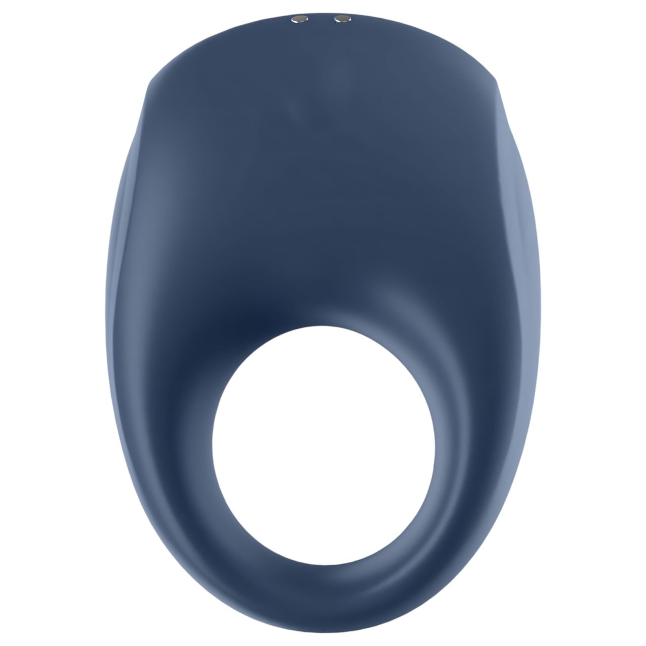 Satisfyer Strong One - App-vezérelt vibrációs péniszgyűrű, férfiaknak (kék)