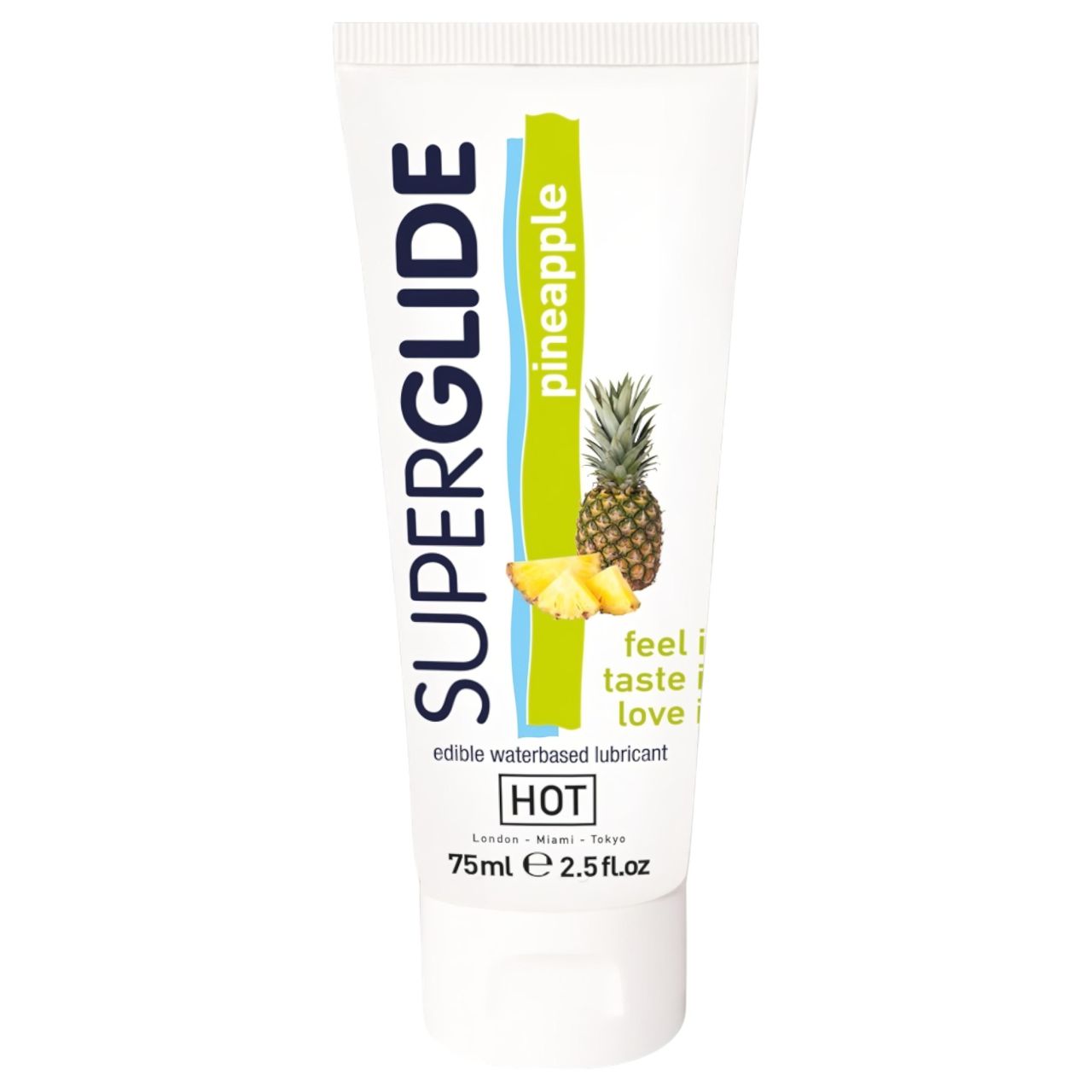 HOT Superglide Ananász - ehető síkosító (75 ml)