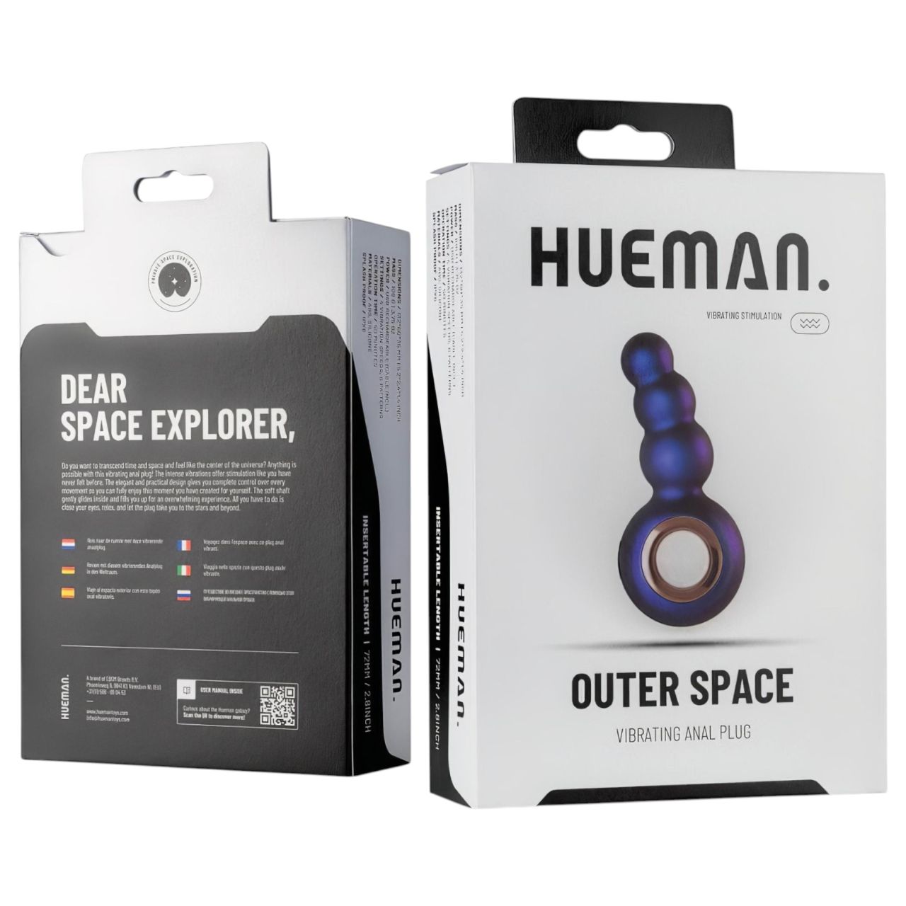 Hueman Outer Space - akkus, gyöngyös anál vibrátor (lila) Hueman Outer Space - akkus, gyöngyös anál vibrátor (lila)