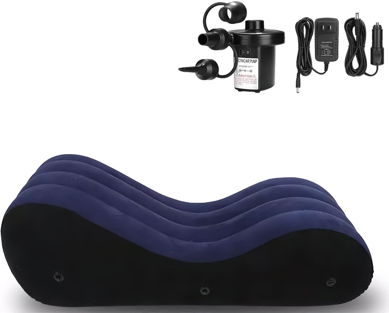 Desirel Magic Pillow - felfújható szex szófa - nagy (kék)