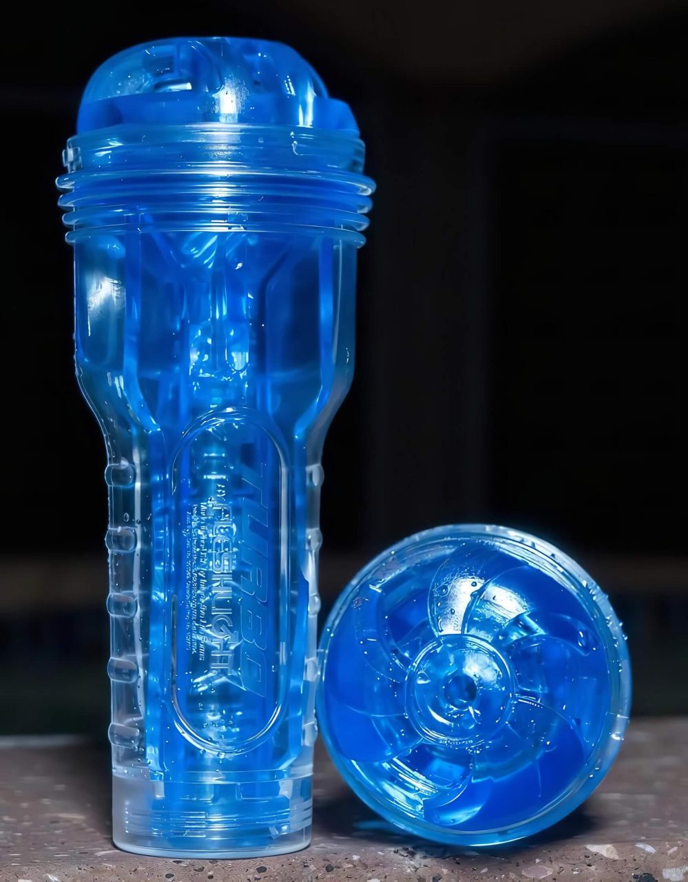 Fleshlight Turbo Thrust - szívó maszturbátor (kék) Fleshlight Turbo Thrust - szívó maszturbátor (kék)
