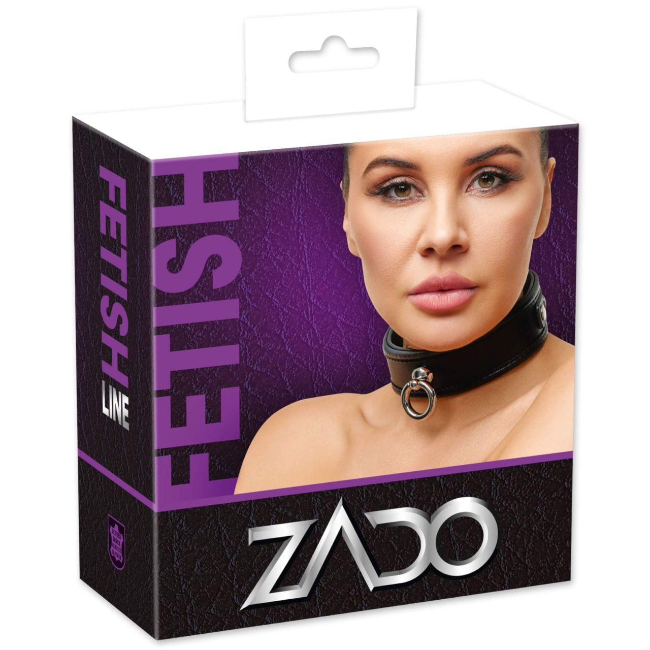 ZADO - bőr nyakpánt (fekete) ZADO - bőr nyakpánt (fekete)