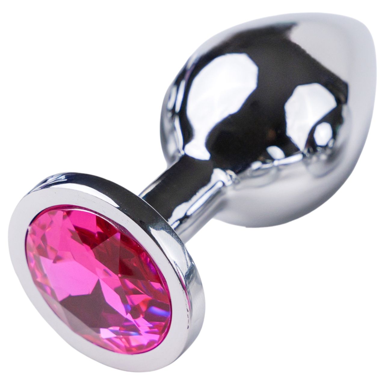 Desirel Pink Jewel S - anál plug (ezüst-pink) Desirel Pink Jewel S - anál plug (ezüst-pink)