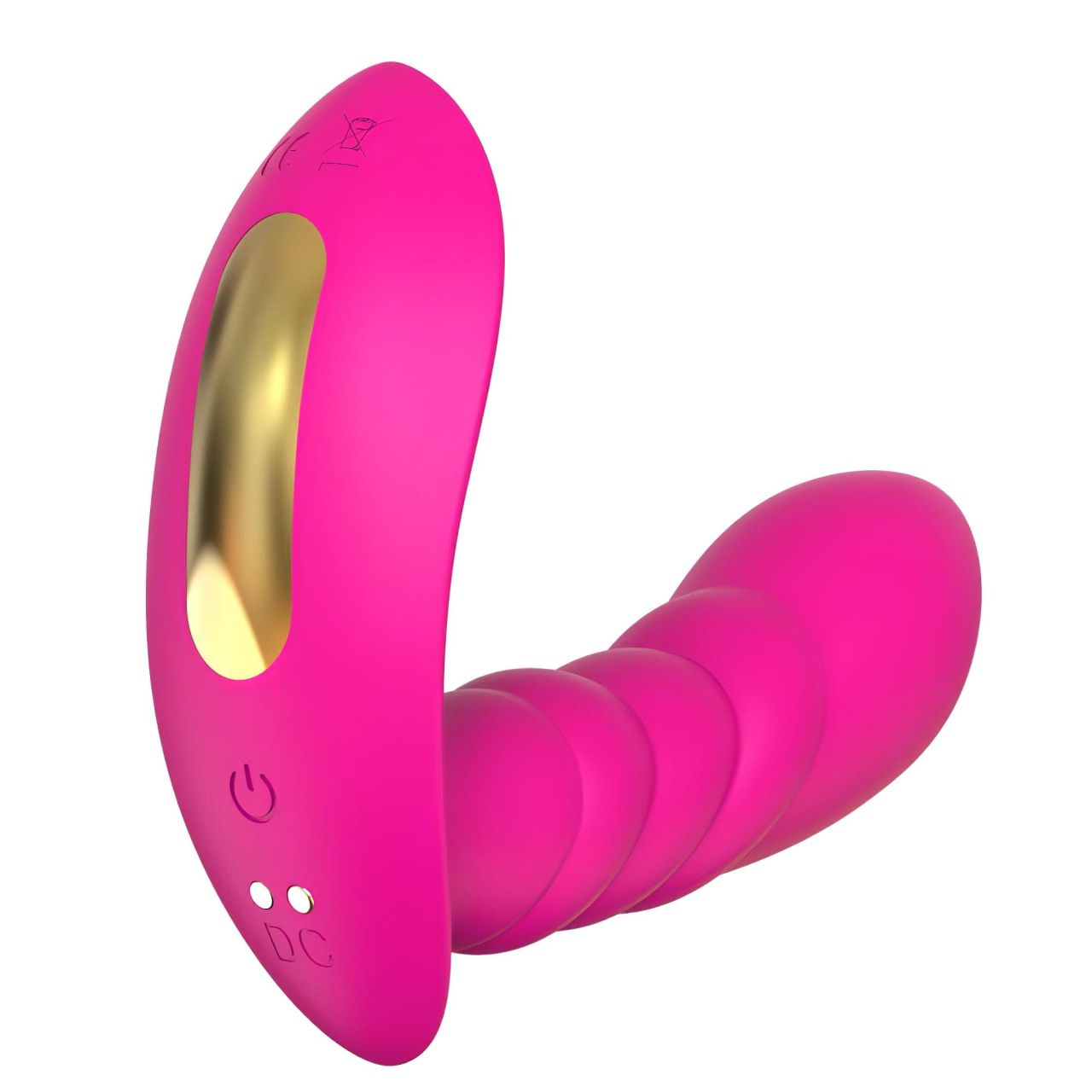 Sunfo - App-vezérelt felhelyezhető vibrátor (pink)