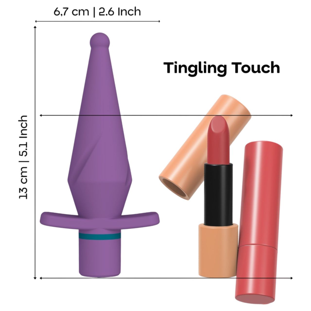 Dreamtoys Love Signal - vibráló anál plug (lila)