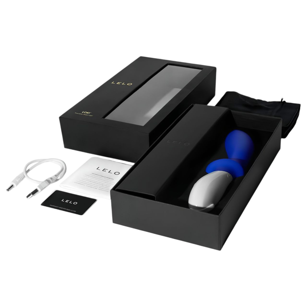 LELO Loki - vízálló prosztata vibrátor (kék) LELO Loki - vízálló prosztata vibrátor (kék)