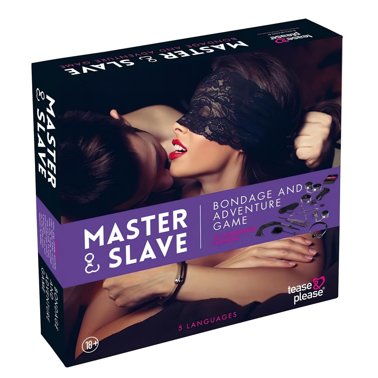 tease & please - Master & Slave - Bondage Kalandjáték Páros Szett