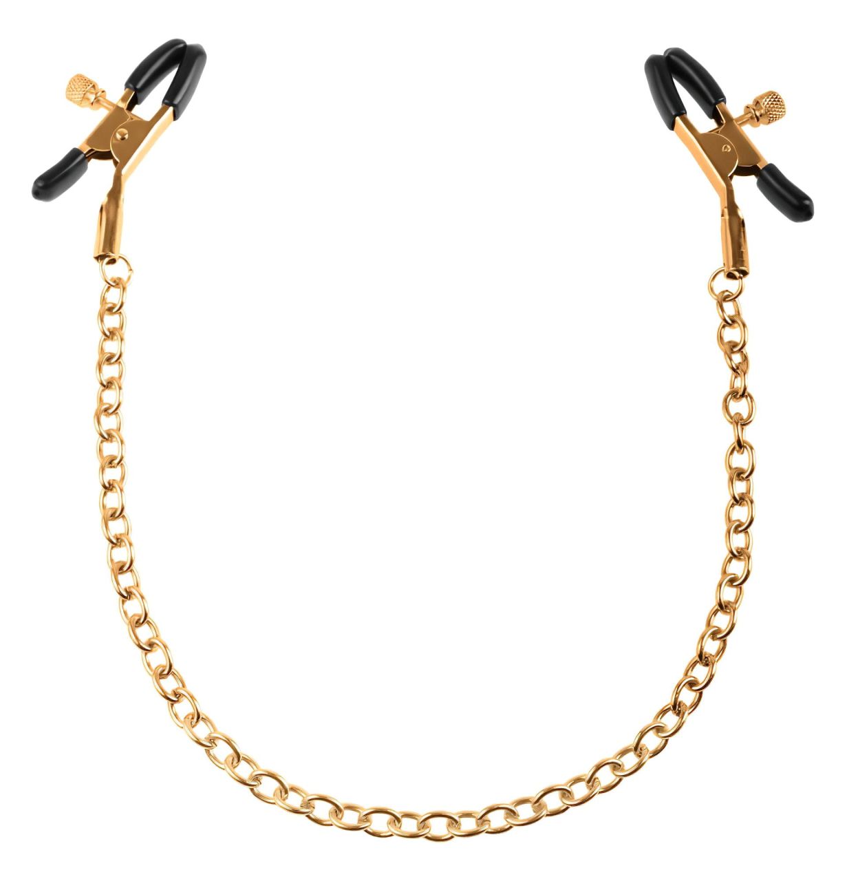 Pipedream Fetish Fantasy Gold - mellbimbó csipesz (arany) Pipedream Fetish Fantasy Gold - mellbimbó csipesz (arany)