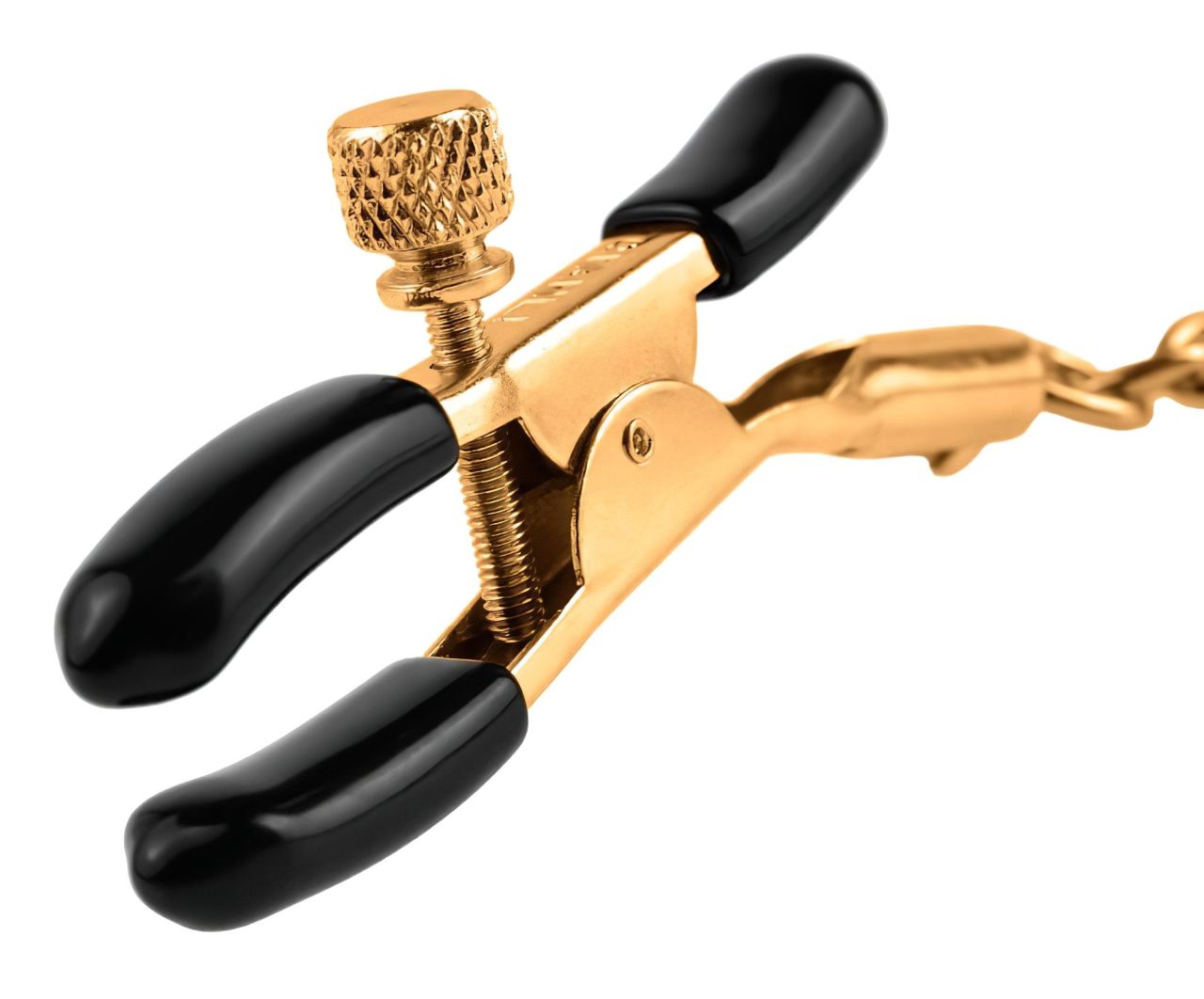 Pipedream Fetish Fantasy Gold - mellbimbó csipesz (arany) Pipedream Fetish Fantasy Gold - mellbimbó csipesz (arany)