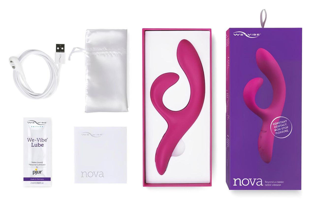 We-Vibe Nova 2 - App-vezérelt flexibilis csiklókaros vibrátor (lila) We-Vibe Nova 2 - App-vezérelt flexibilis csiklókaros vibrátor (lila)