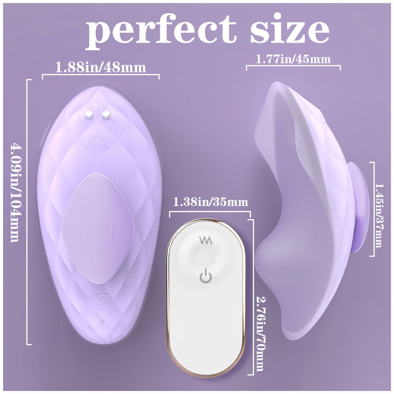 Sex HD - bugyivibrátor távirányítóval (lila) Sex HD - bugyivibrátor távirányítóval (lila)