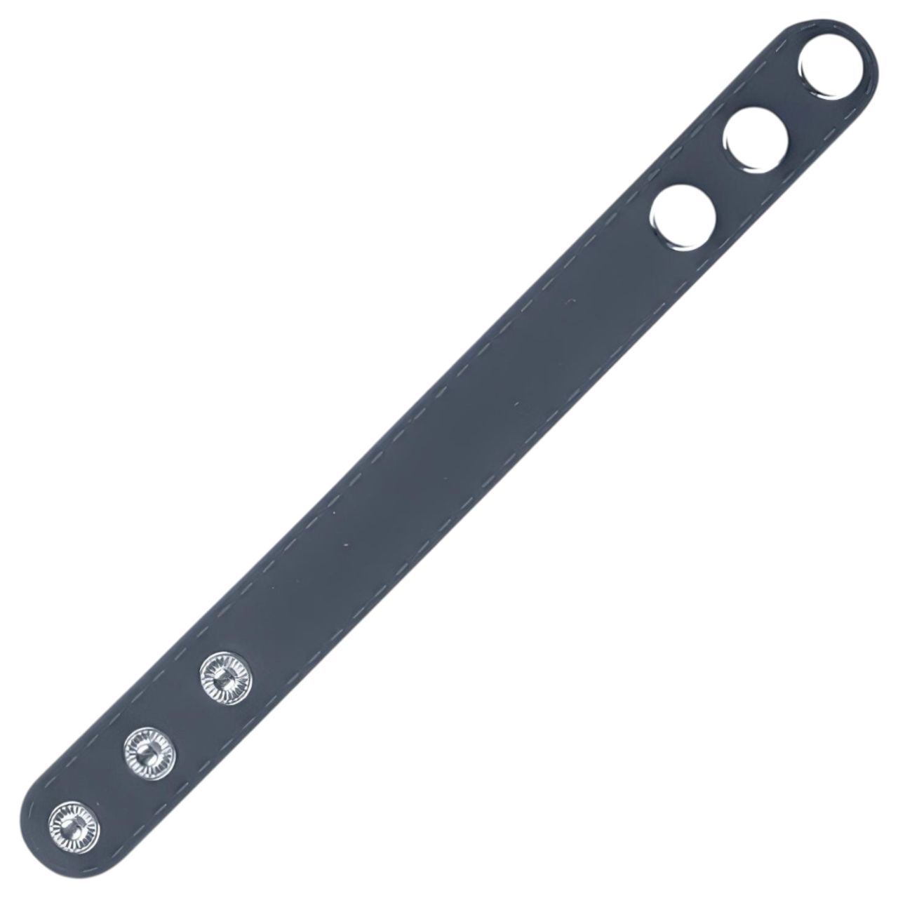 Boners Cock Straps L - állítható péniszgyűrű (szürke)