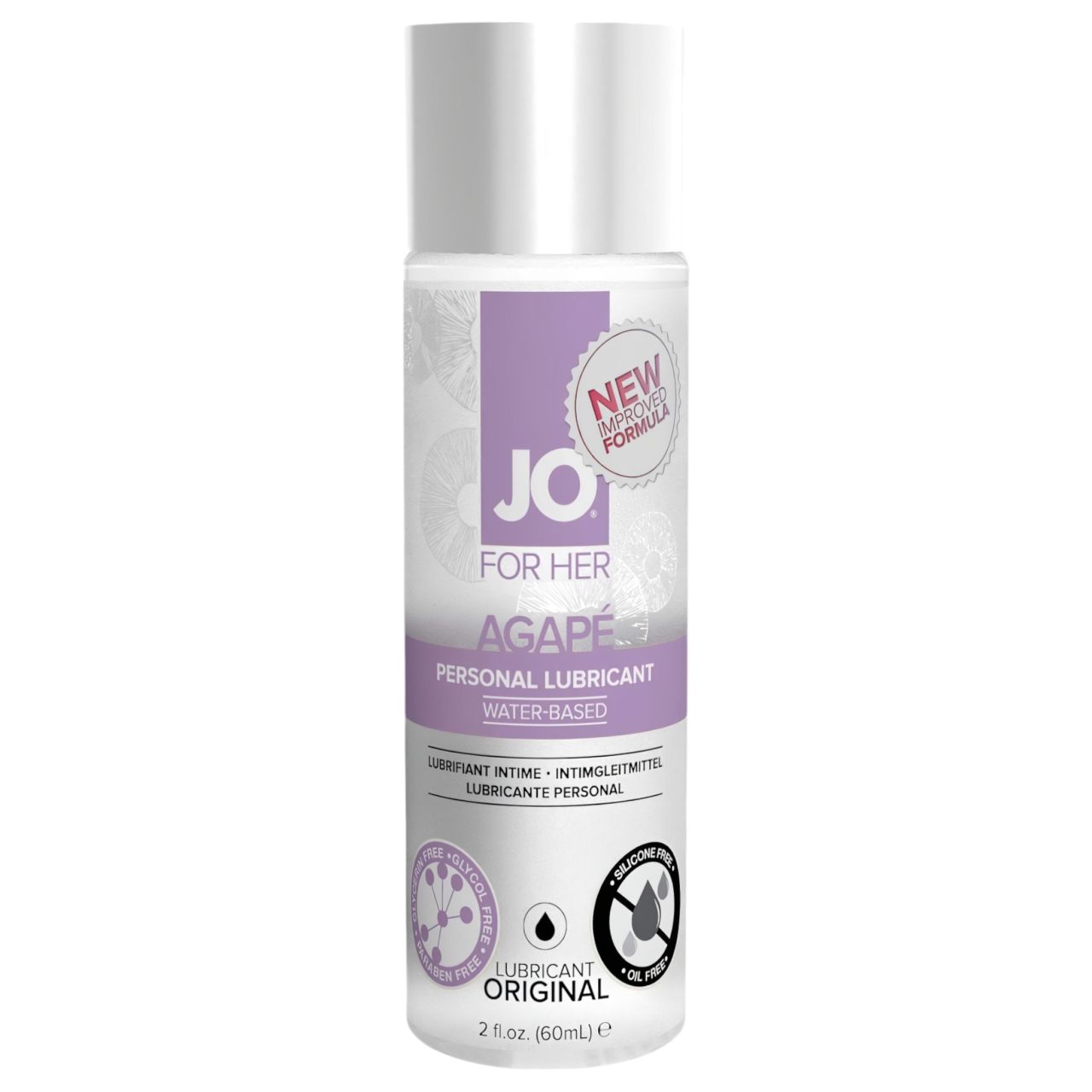 System JO Agape - szenzitív vízbázisú síkosító (60 ml)