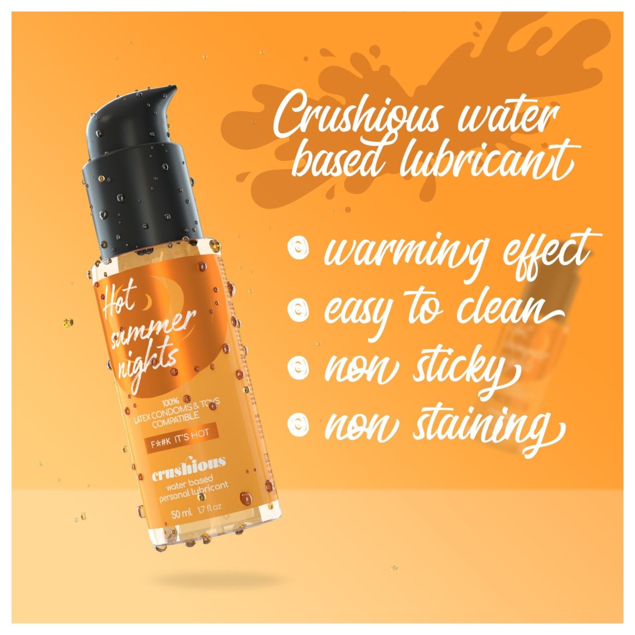 Crushious - melegítő hatású síkosító (50ml) Crushious - melegítő hatású síkosító (50ml)
