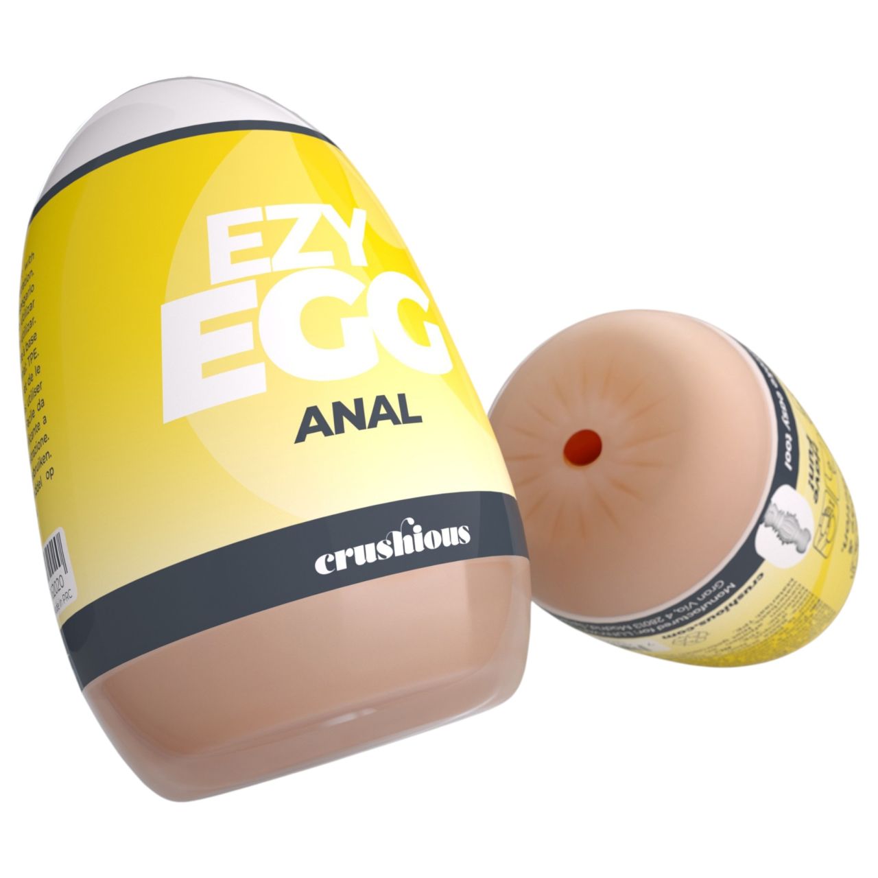 Crushious Ezy Egg Anal - maszturbátor tojás (testszínű) Crushious Ezy Egg Anal - maszturbátor tojás (testszínű)