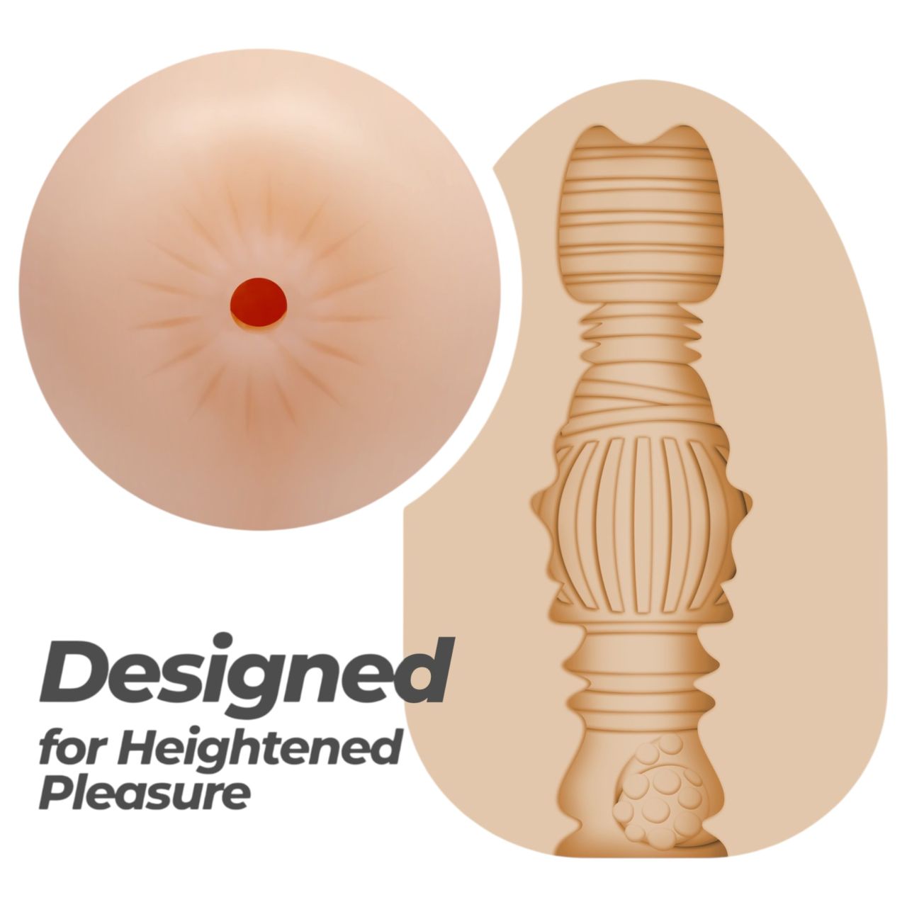 Crushious Ezy Egg Anal - maszturbátor tojás (testszínű) Crushious Ezy Egg Anal - maszturbátor tojás (testszínű)