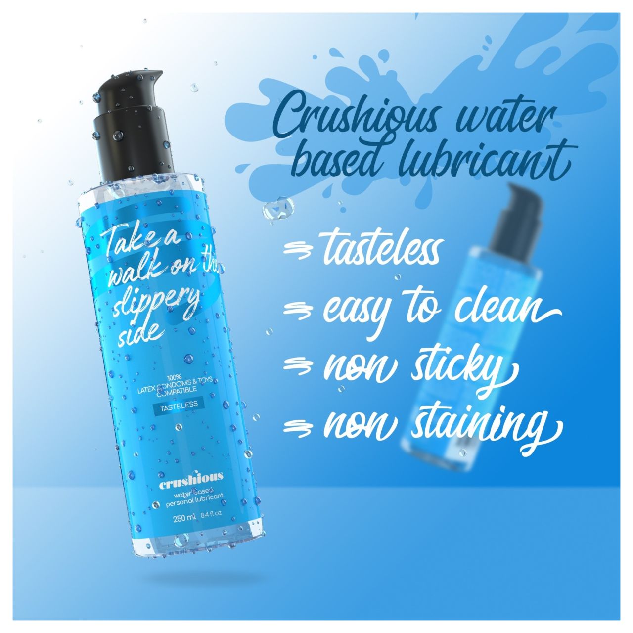 Crushious - vízbázisú síkosító (250ml)