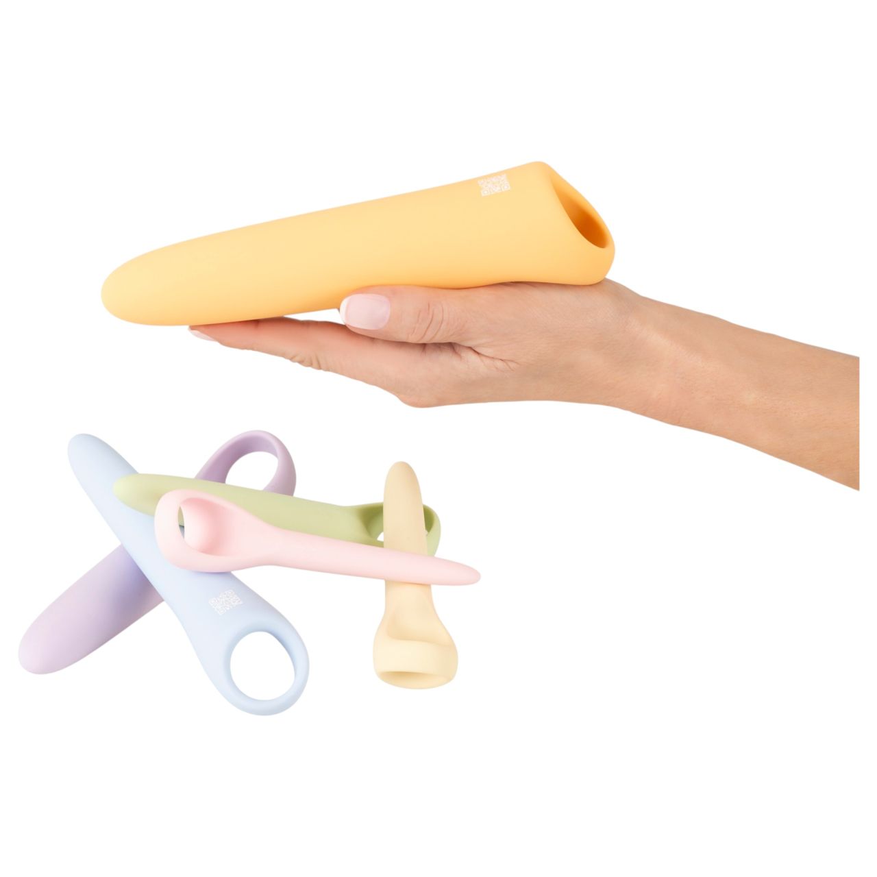 You2Toys Six in a Row 2.0 - 6 részes szilikon dildó és dilátor szett (színes)
