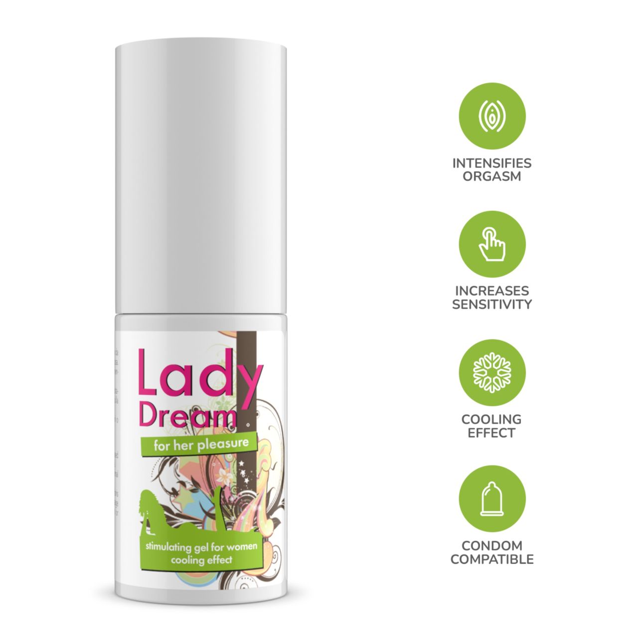 Intimateline Lady Dream - izgató gél nőknek (30ml) Intimateline Lady Dream - izgató gél nőknek (30ml)