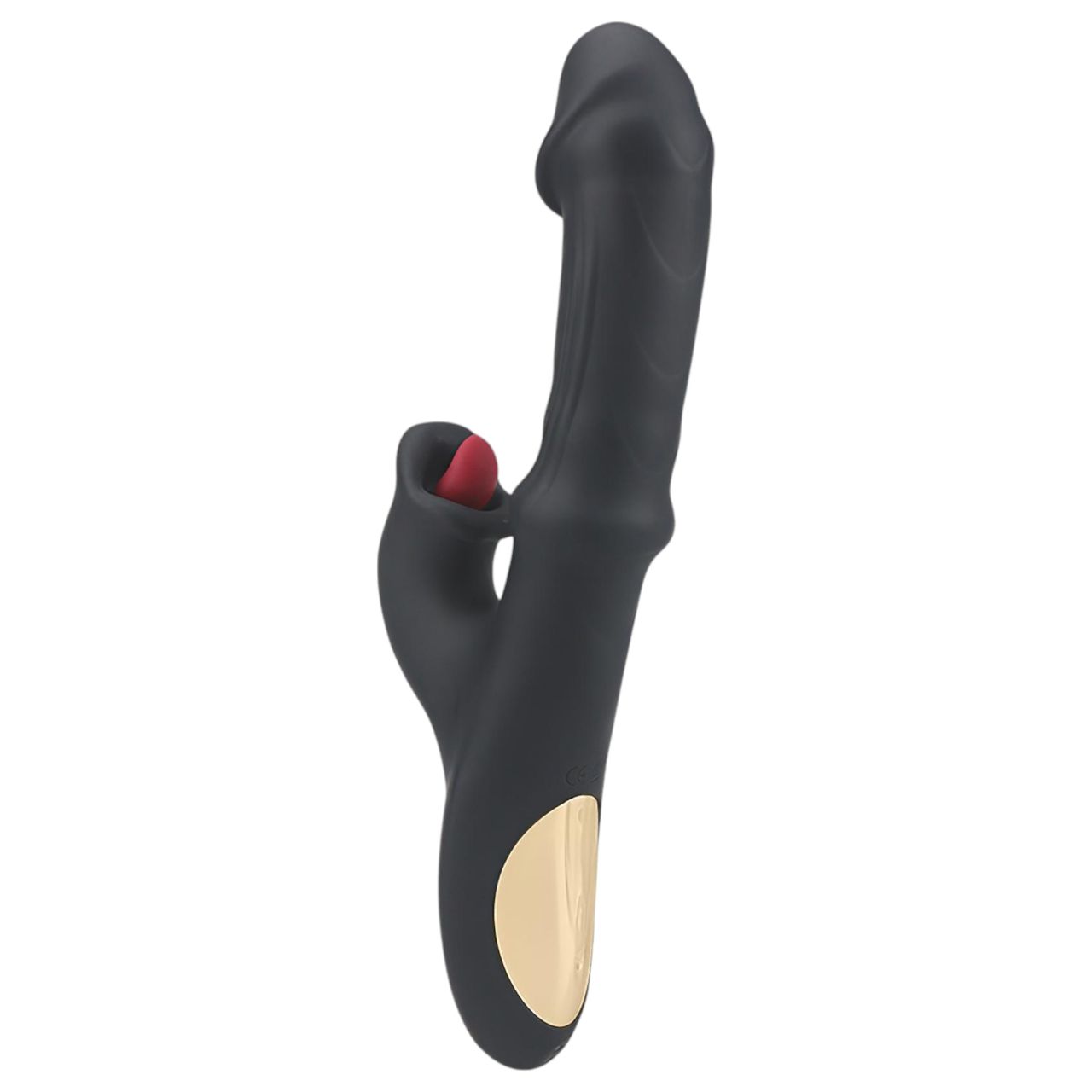 Wilson - lökő csiklókaros vibrátor (fekete) Wilson - lökő csiklókaros vibrátor (fekete)