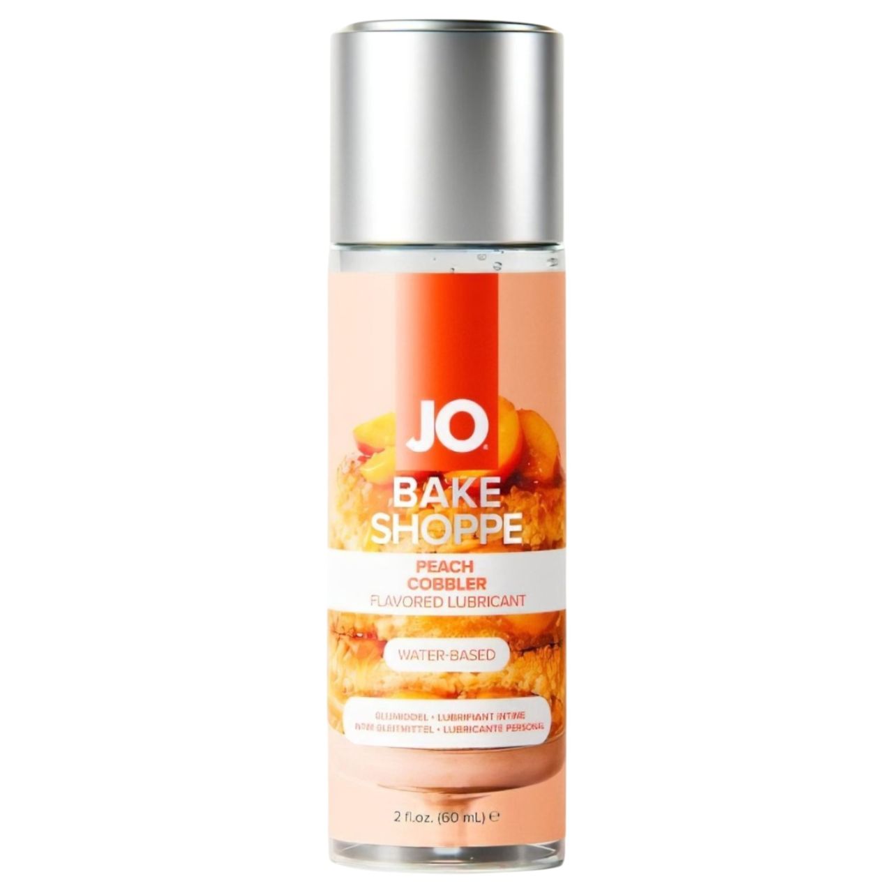 System JO Bake Shoppe - ízes síkosító, barackos pite (60ml)