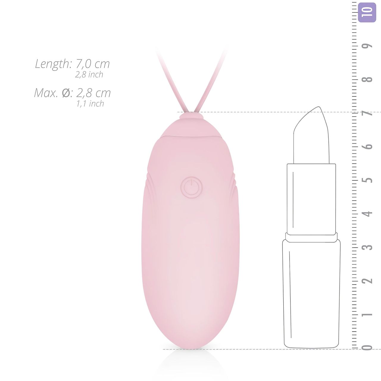 LUV EGG - hordható akkus, rádiós vibrációs tojás (pink) LUV EGG - hordható akkus, rádiós vibrációs tojás (pink)