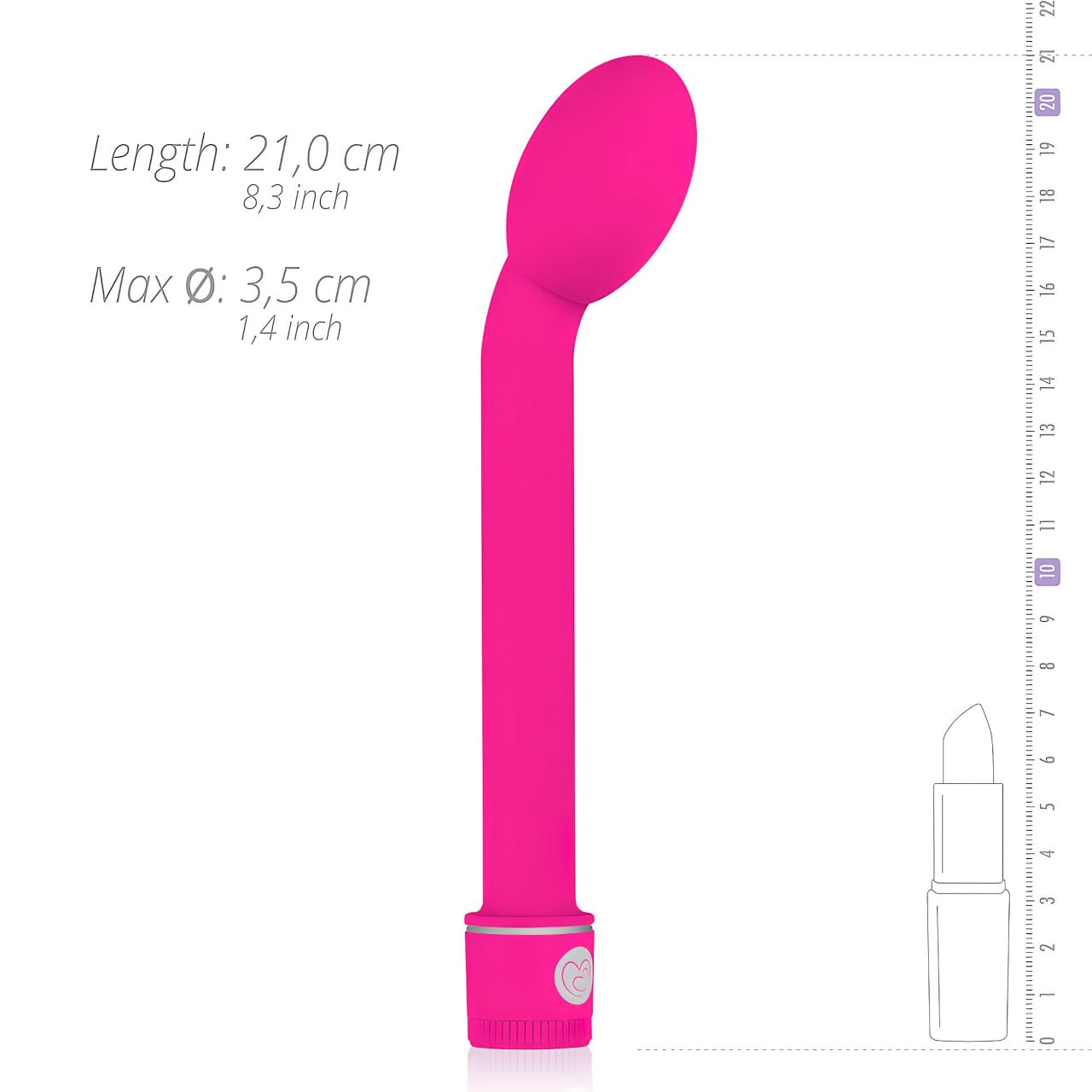 EasyToys Slim - G-pont vibrátor (pink) EasyToys Slim - G-pont vibrátor (pink)