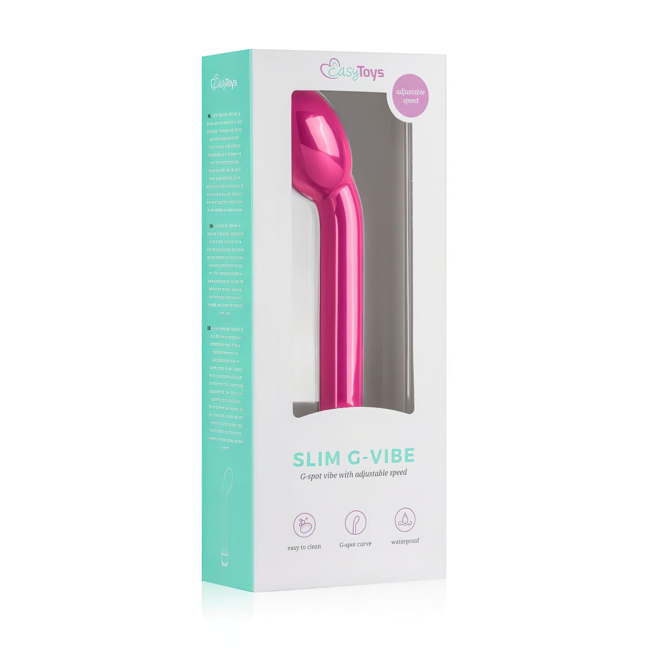 EasyToys Slim - G-pont vibrátor (pink) EasyToys Slim - G-pont vibrátor (pink)