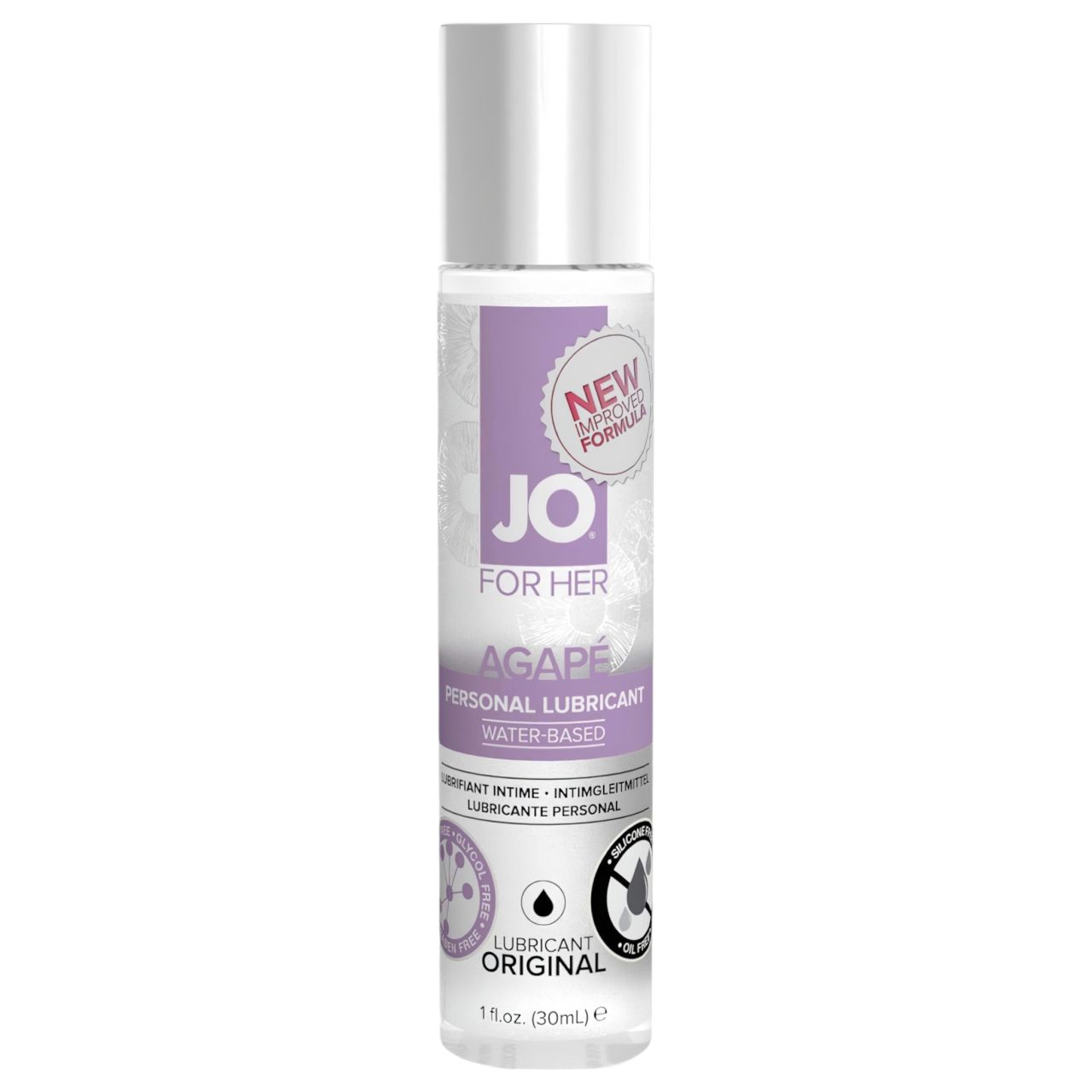 System JO Agape - szenzitív vízbázisú síkosító (30 ml)