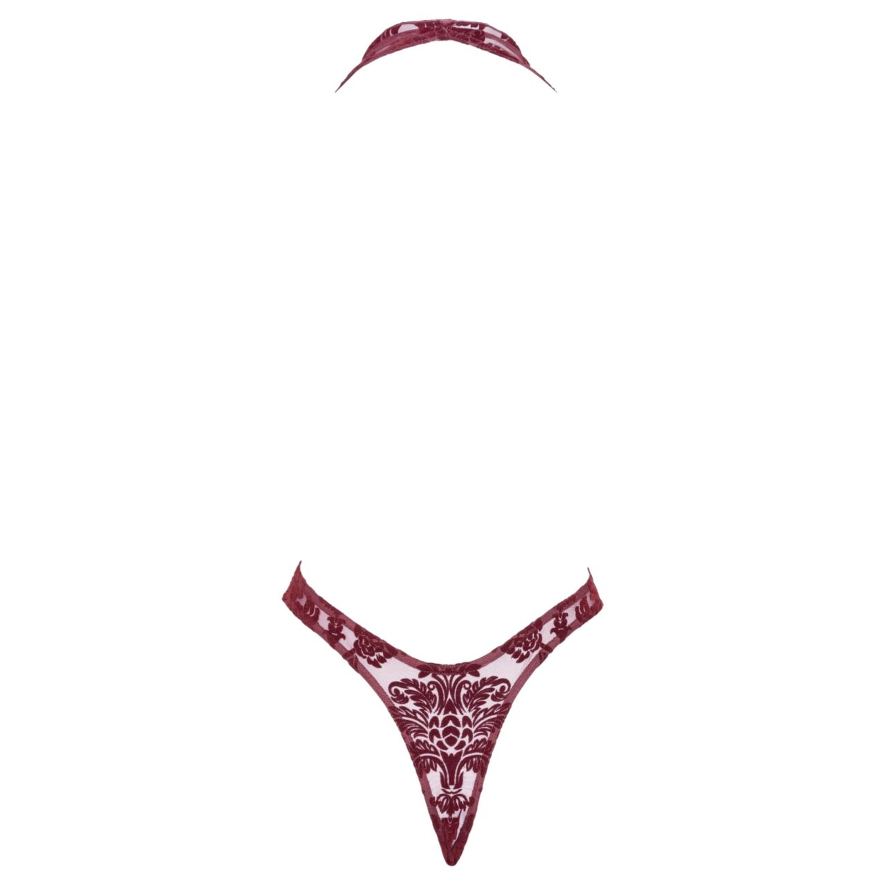 Noir Kink Royal - áttetsző body (piros)