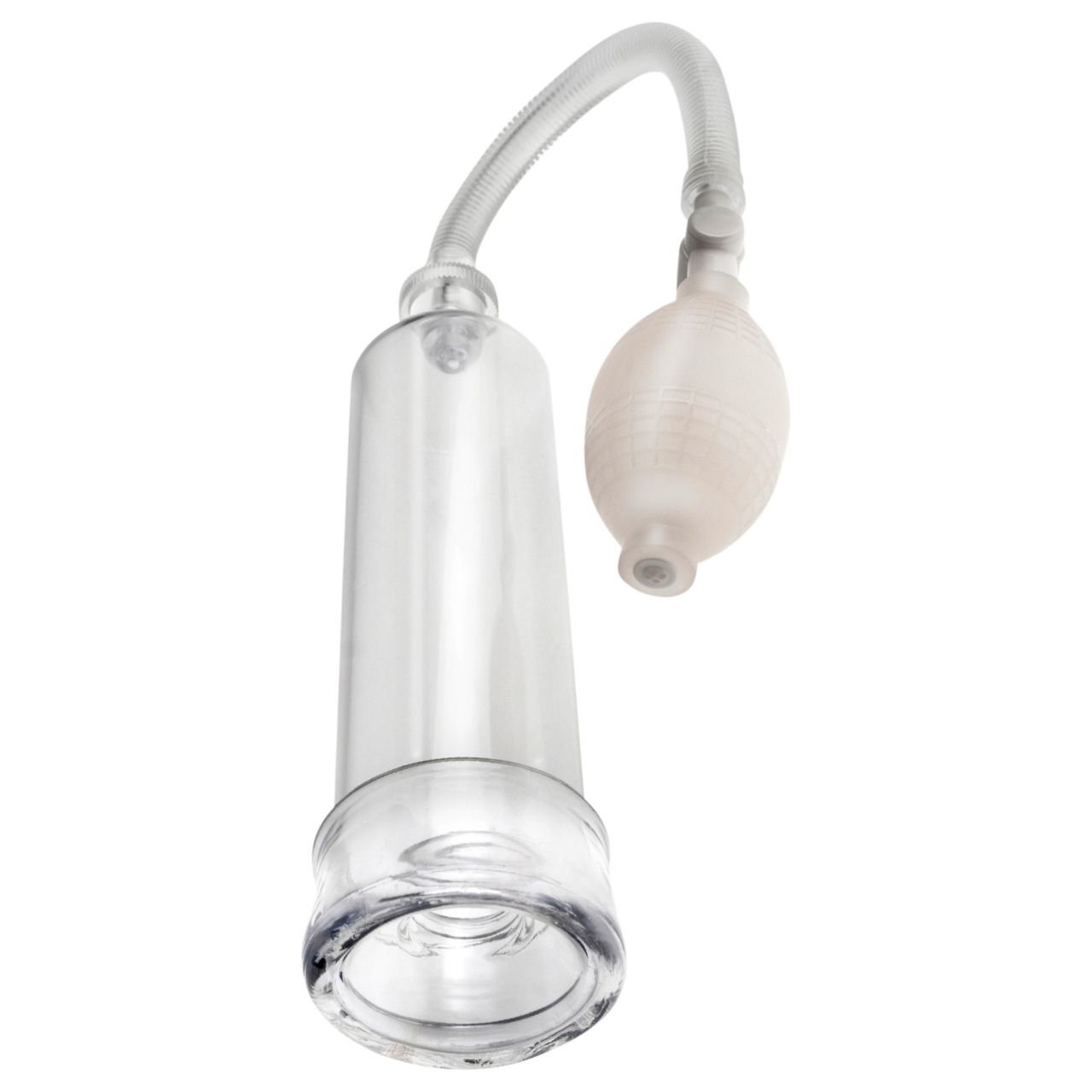 Pipedream - Pump Worx Beginner's - áttetsző péniszpumpa (19 cm)
