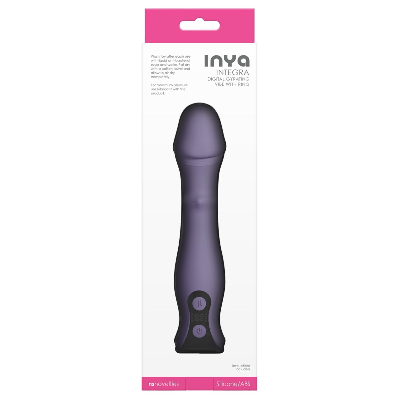 NS Novelties - lökő, forgó vibrátor (lila) NS Novelties - lökő, forgó vibrátor (lila)