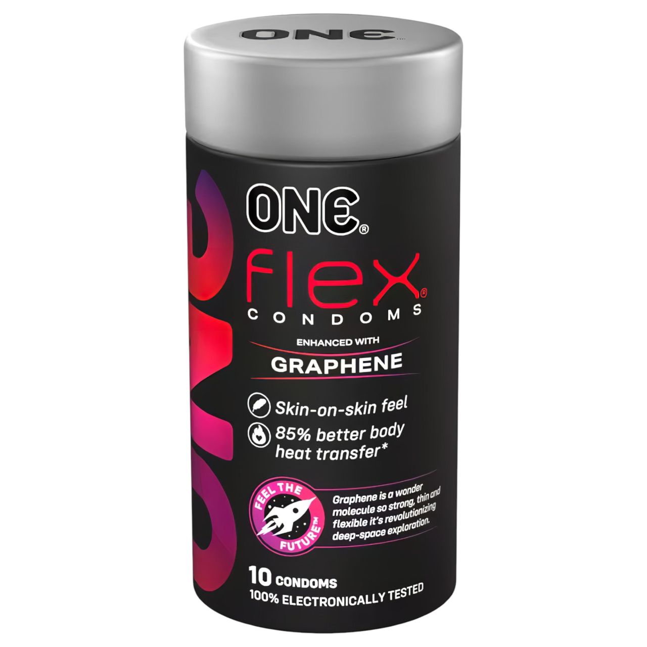 ONE Flex - grafén anyagú óvszer (12 db) ONE Flex - grafén anyagú óvszer (12 db)