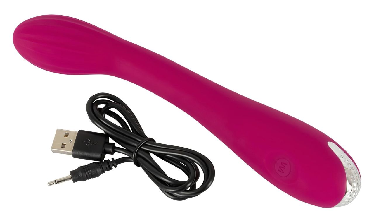 SMILE G-spot - akkus, bordázott G-pont vibrátor (lila) SMILE G-spot - akkus, bordázott G-pont vibrátor (lila)