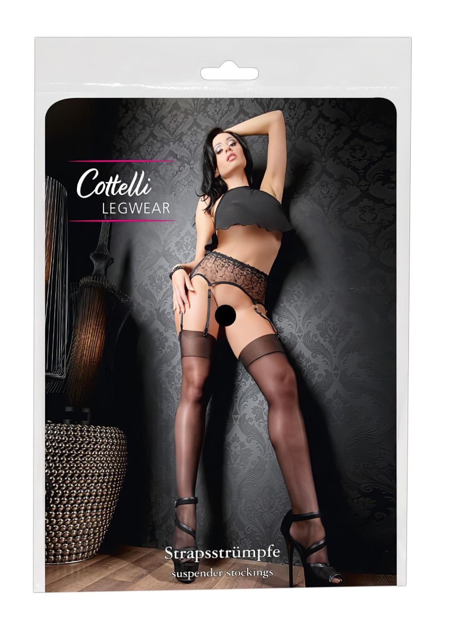 Cottelli - selymes harisnya (fekete) Cottelli - selymes harisnya (fekete)
