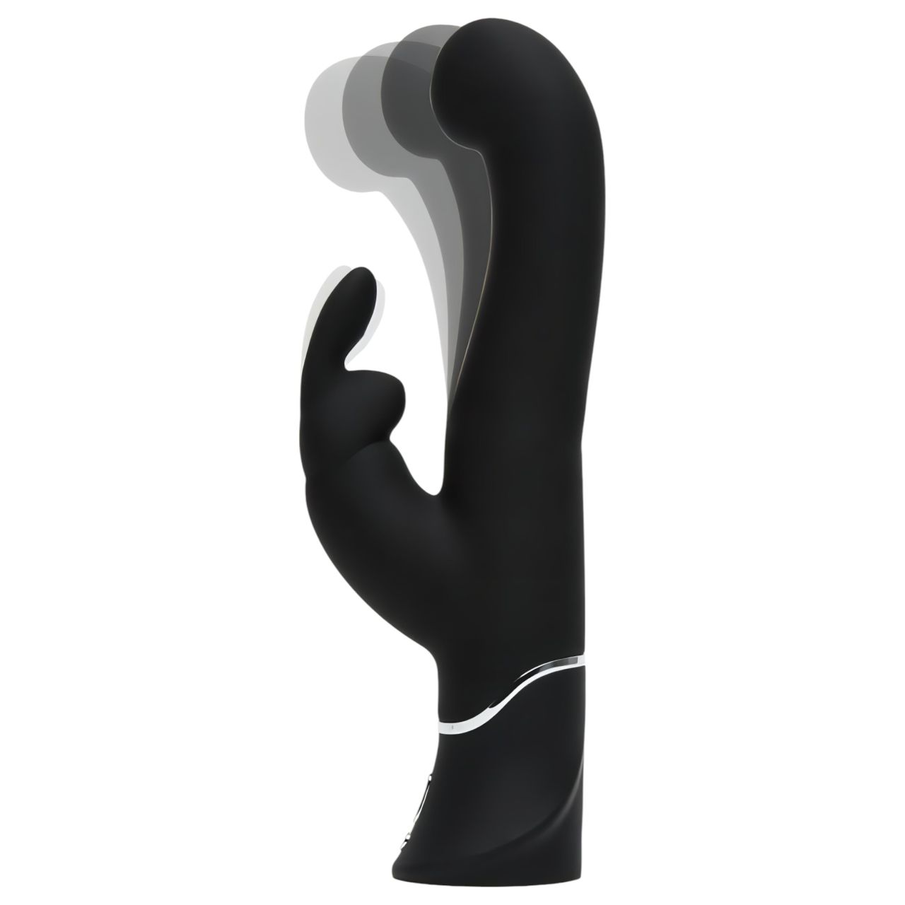 Happyrabbit G-spot - akkus, csiklókaros bólogató vibrátor (fekete) Happyrabbit G-spot - akkus, csiklókaros bólogató vibrátor (fekete)