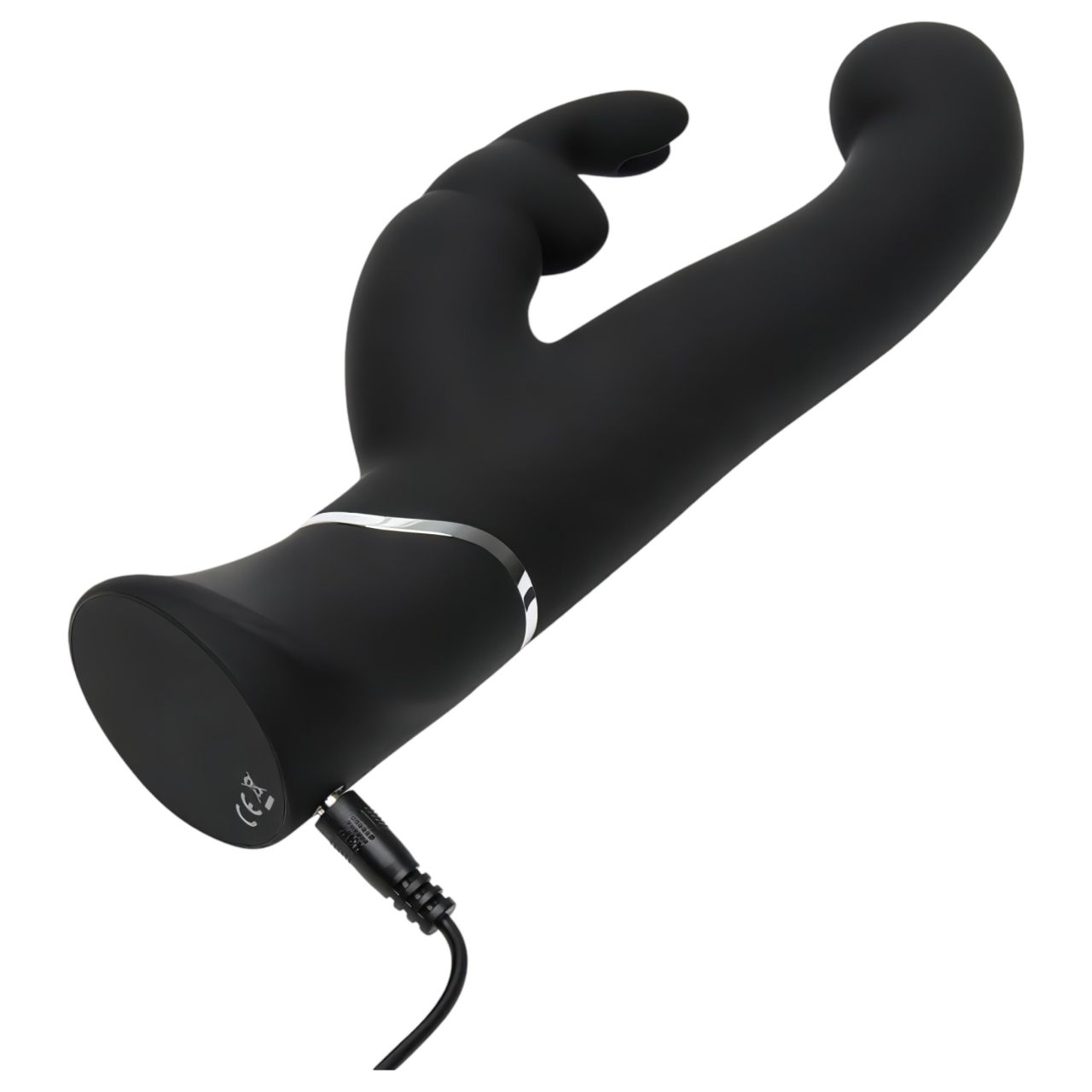 Happyrabbit G-spot - akkus, csiklókaros bólogató vibrátor (fekete) Happyrabbit G-spot - akkus, csiklókaros bólogató vibrátor (fekete)