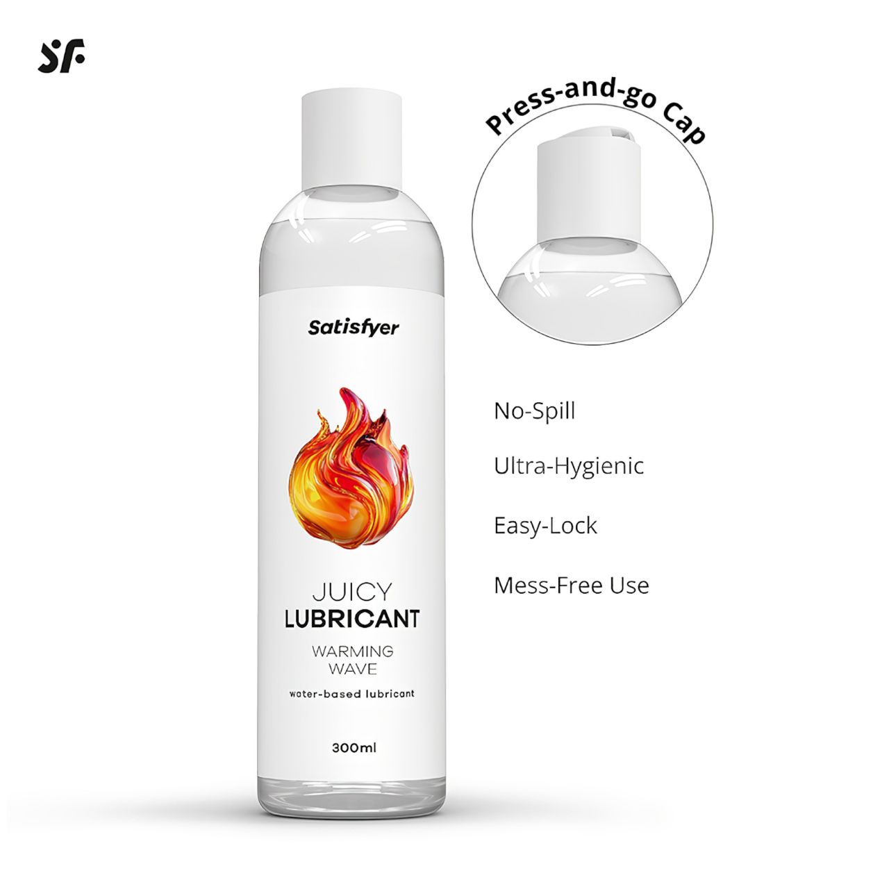 Satisfyer - melegítő hatású síkosító (300 ml) Satisfyer - melegítő hatású síkosító (300 ml)
