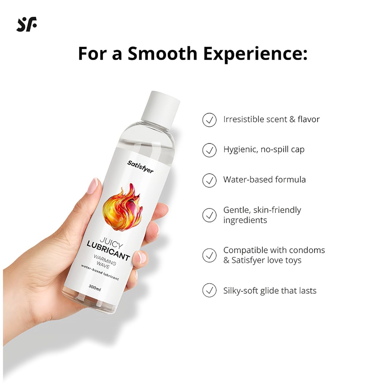 Satisfyer - melegítő hatású síkosító (300 ml) Satisfyer - melegítő hatású síkosító (300 ml)