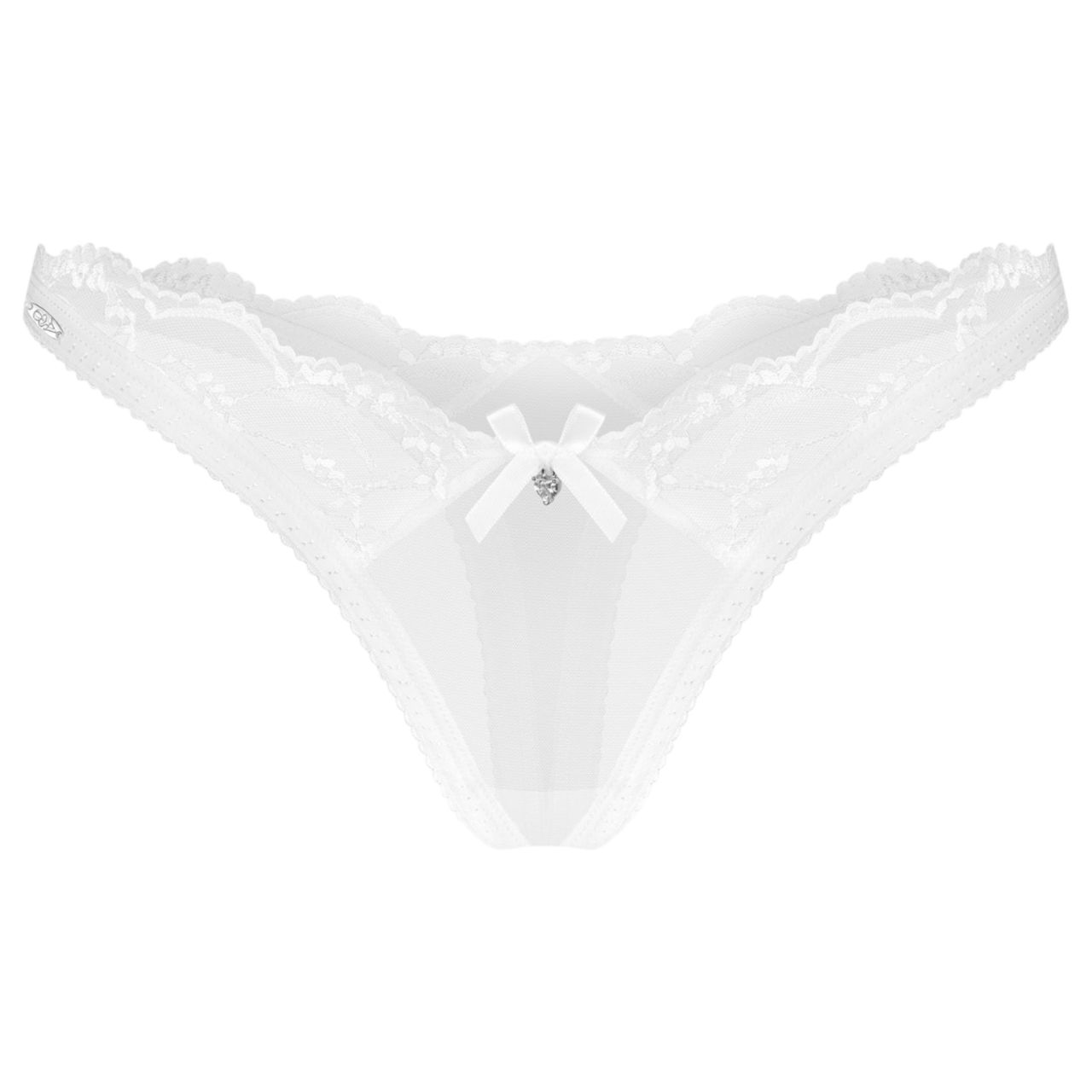 Obsessive Weddya - kétrészes fehérnemű szett (fehér)