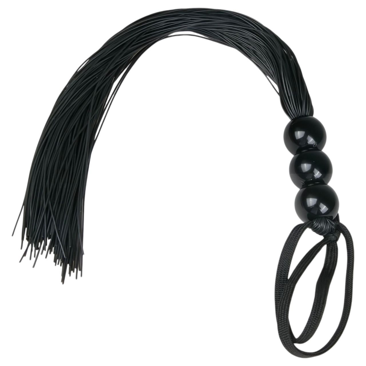 EasyToys Silicone Whip - szilikon korbács (fekete)