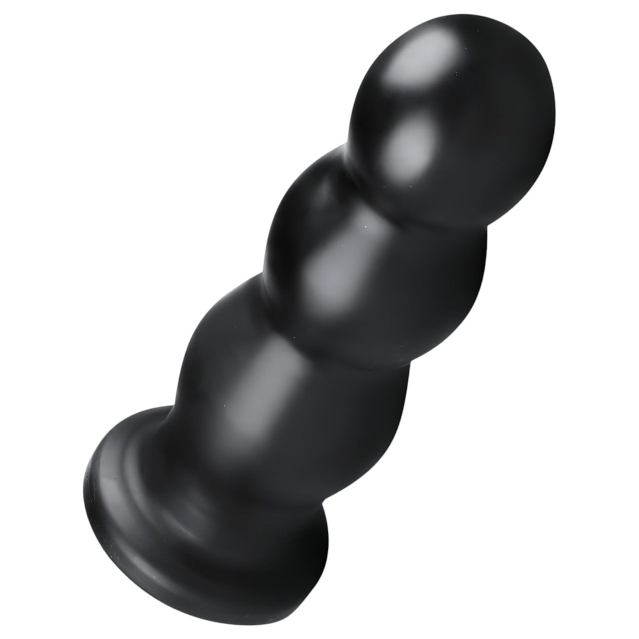 BUTTR Tactical III - tapadókorongos dildó (fekete)