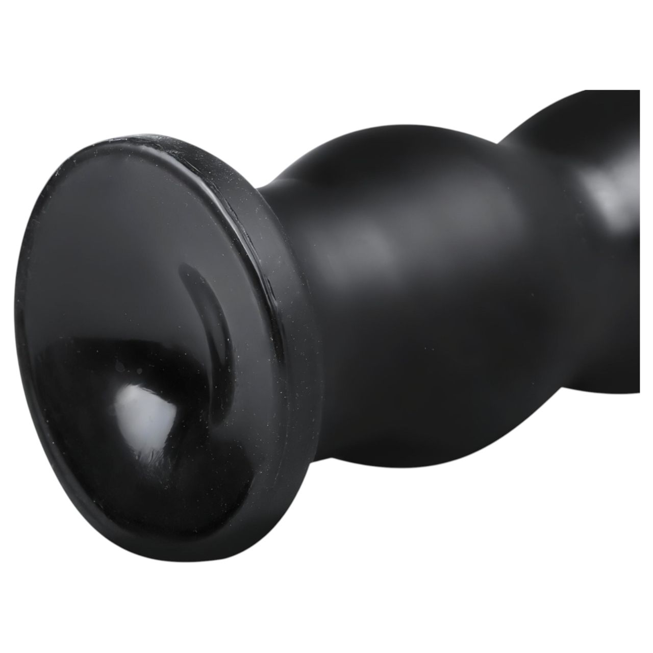BUTTR Tactical III - tapadókorongos dildó (fekete)