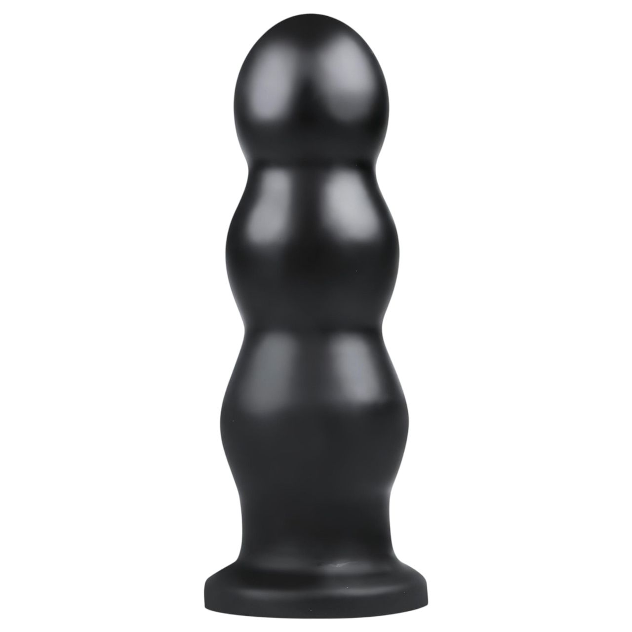 BUTTR Tactical III - tapadókorongos dildó (fekete)