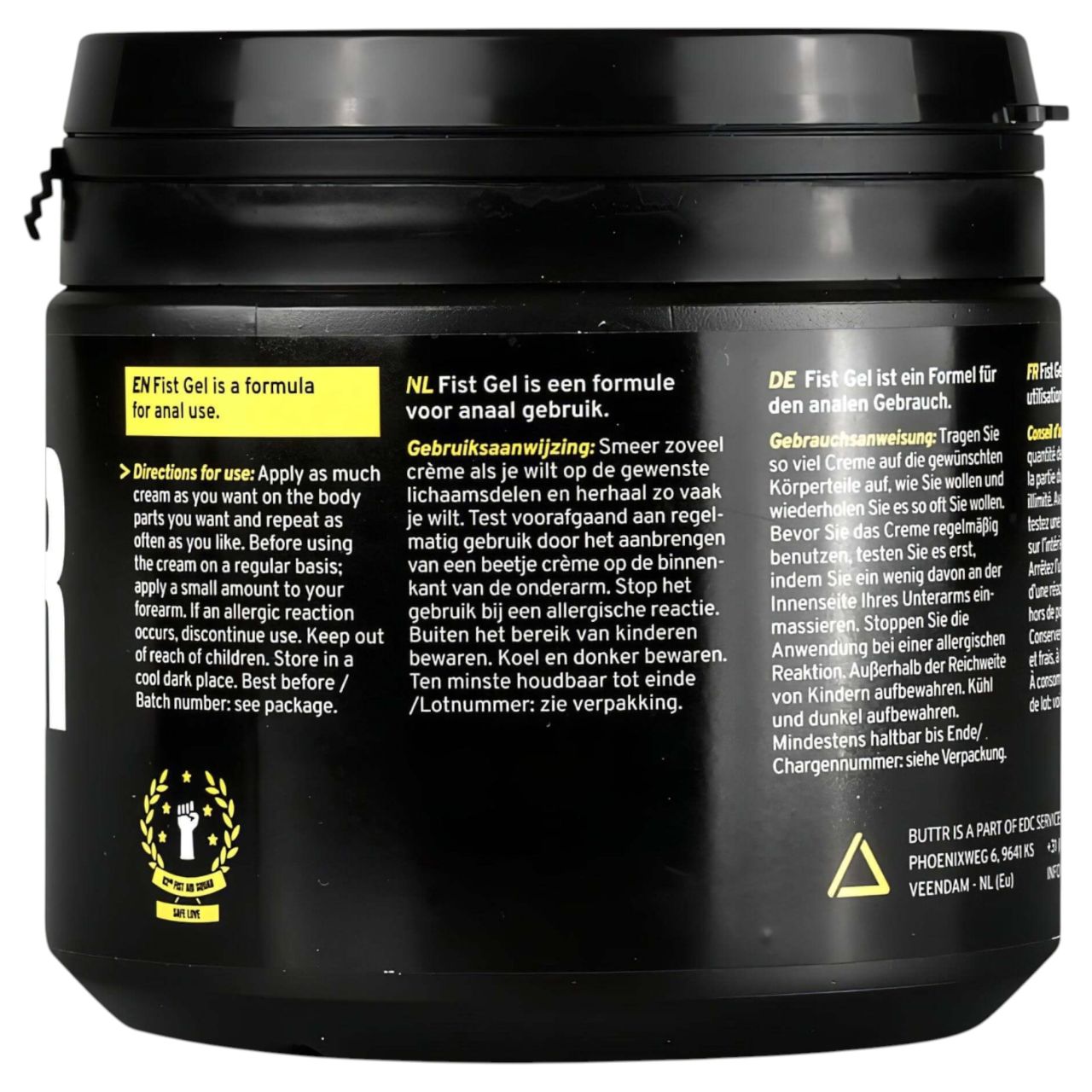 BUTTR Fisting Gel - öklöző, vízbázisú síkosító gél (500 ml) BUTTR Fisting Gel - öklöző, vízbázisú síkosító gél (500 ml)